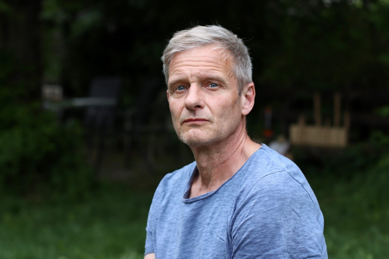 Kai Peter Gläser Porträt von Kai Peter Gläser, Schauspieler und Dozent für Rollenarbeit an der Theaterakademie Stuttgart